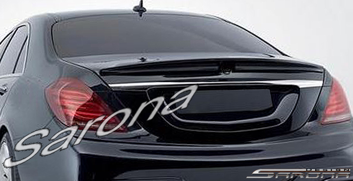 Custom Mercedes S Class  Sedan Trunk Wing (2014 - 2019) - $299.00 (Part #MB-085-TW)